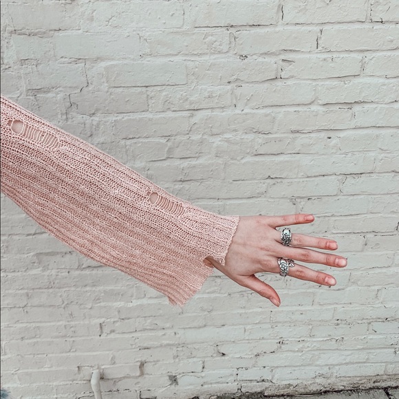 Distressed Sweater - Picture 2 of 2